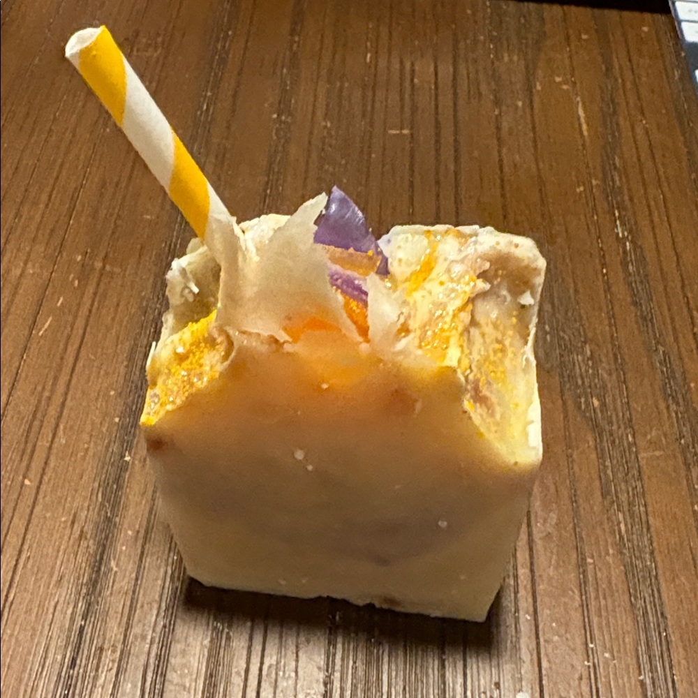 Eslira Natura Handcrafted Camel Milk Soap with Straw Design 4.65 oz.